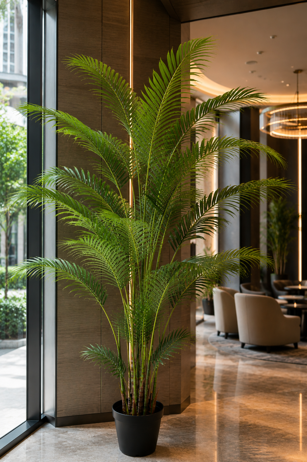 Sunset Palm Tree 225CM