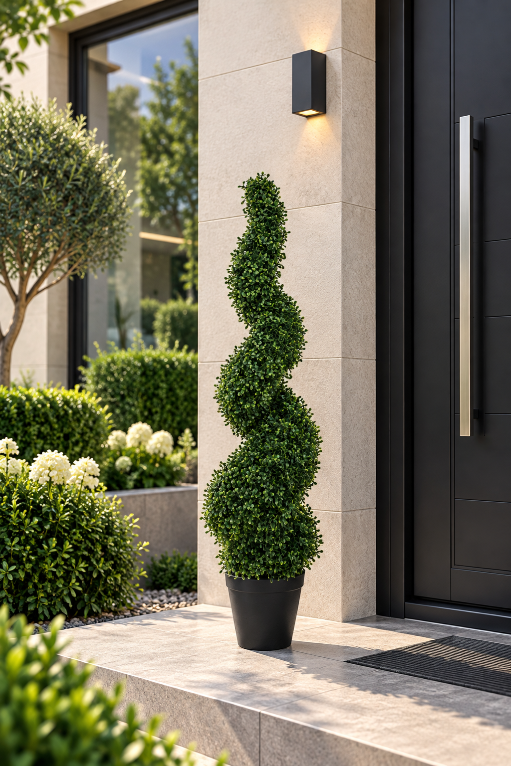 Boxwood Spiral Tree