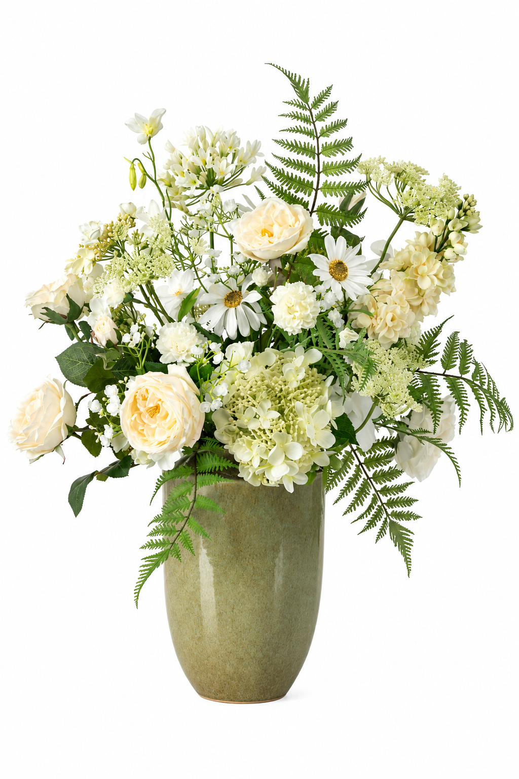Ivory Fern Bouquet