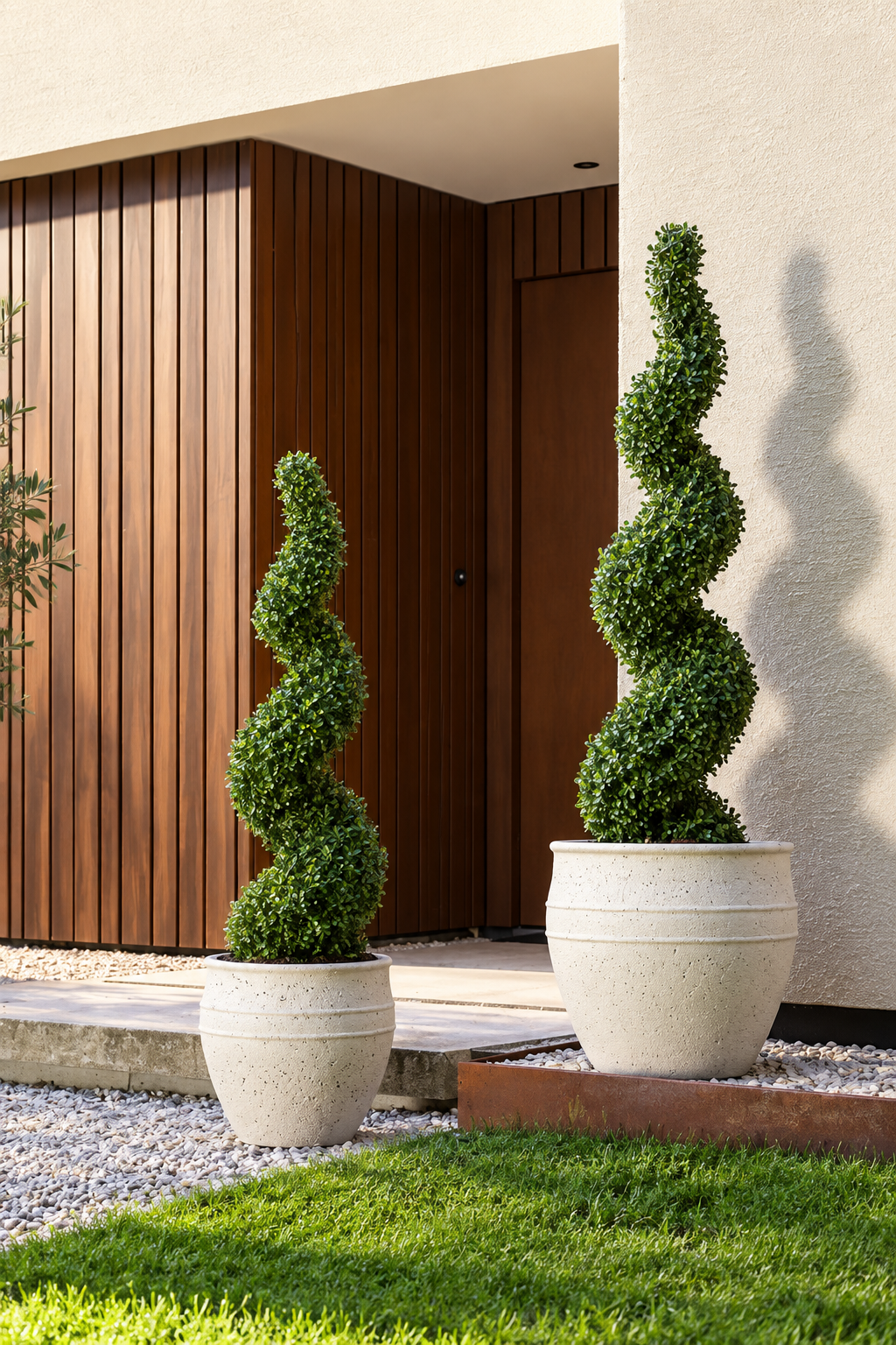 Boxwood Spiral Tree