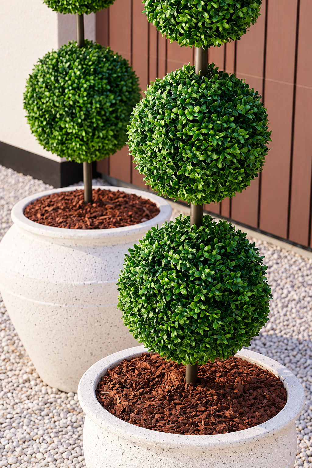 Boxwood Triple Ball Tree