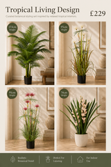 Tropical Living Design | Summer Styling Set