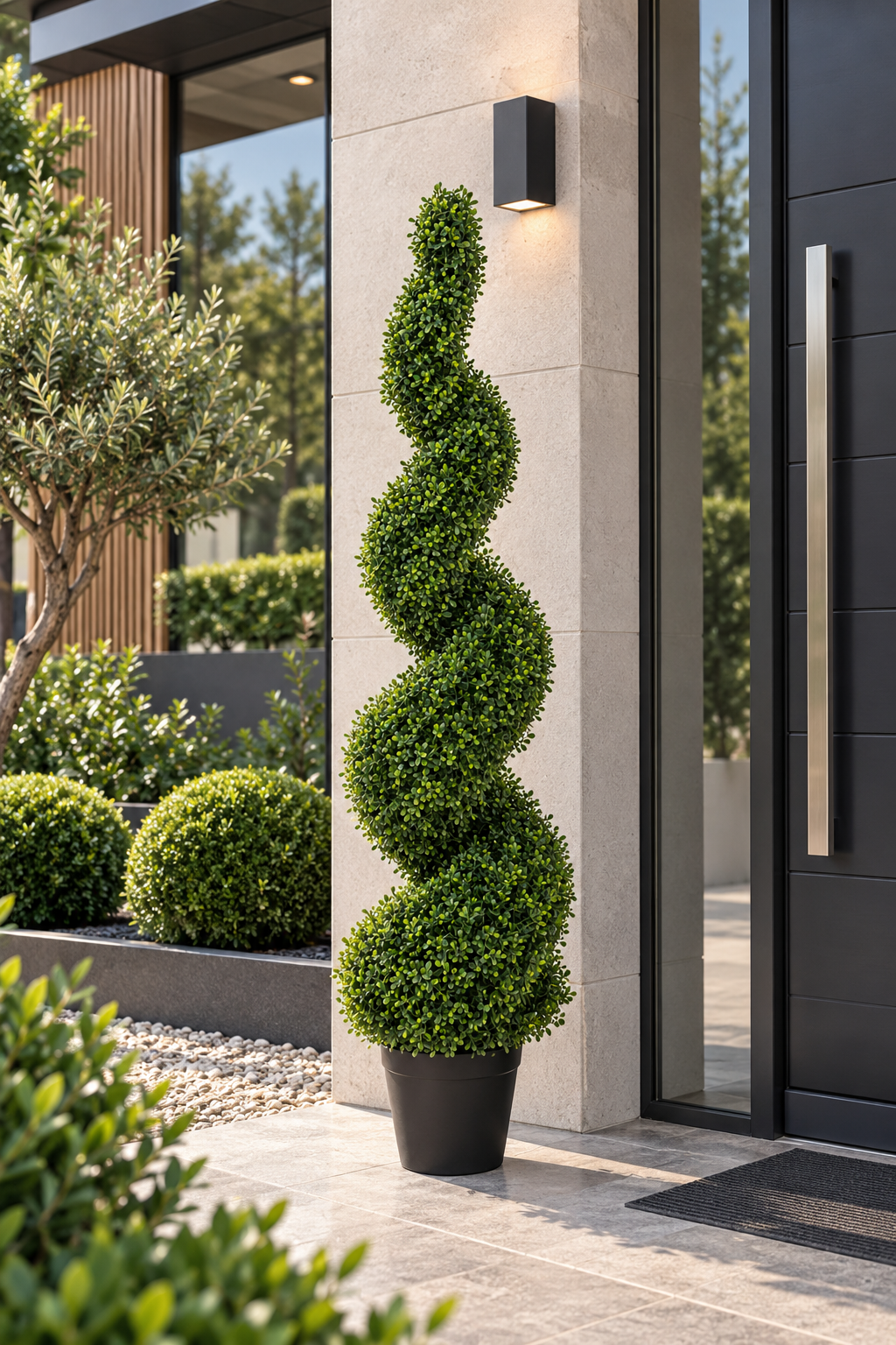 Boxwood Spiral Tree