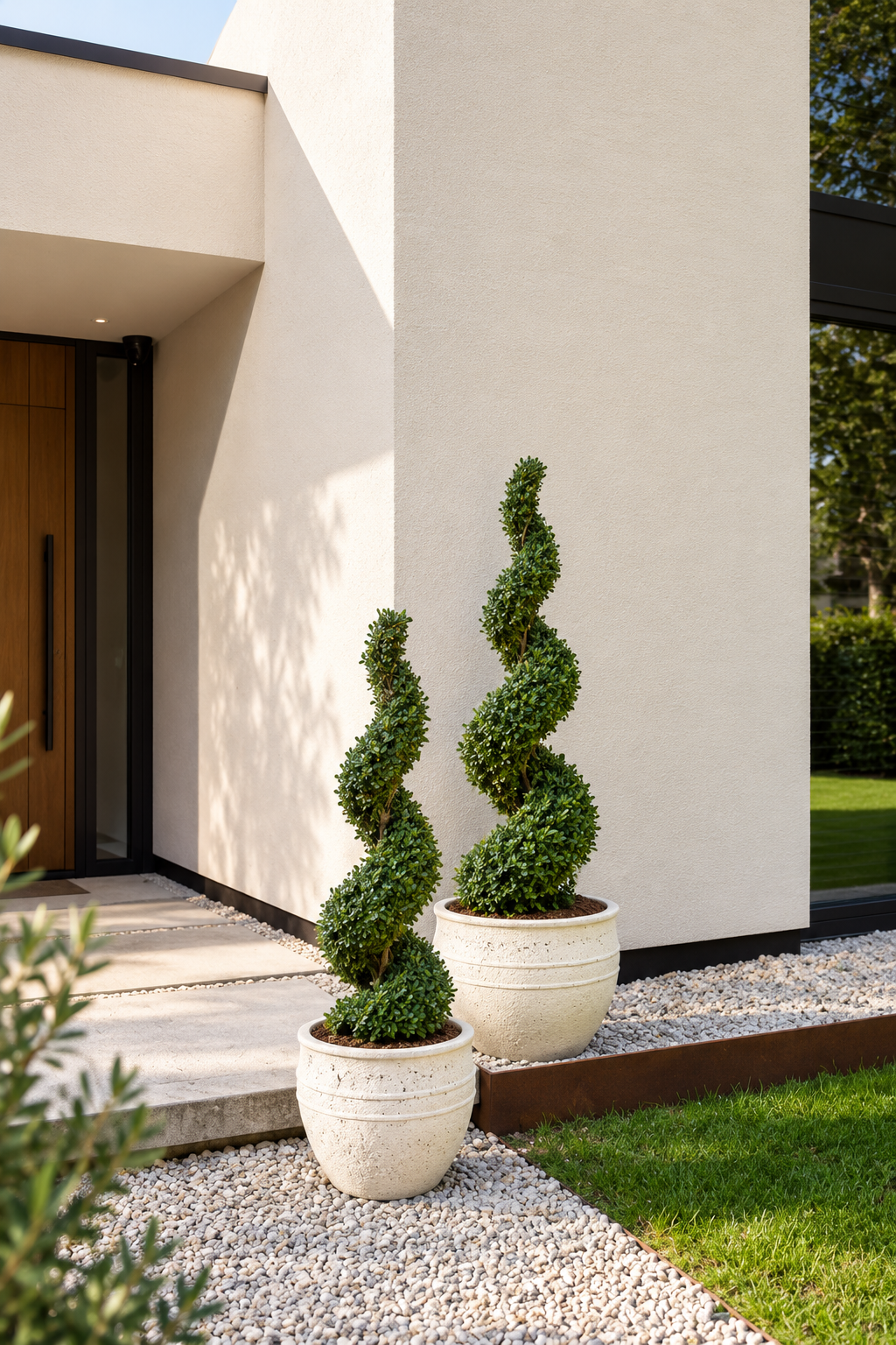 Boxwood Spiral Tree
