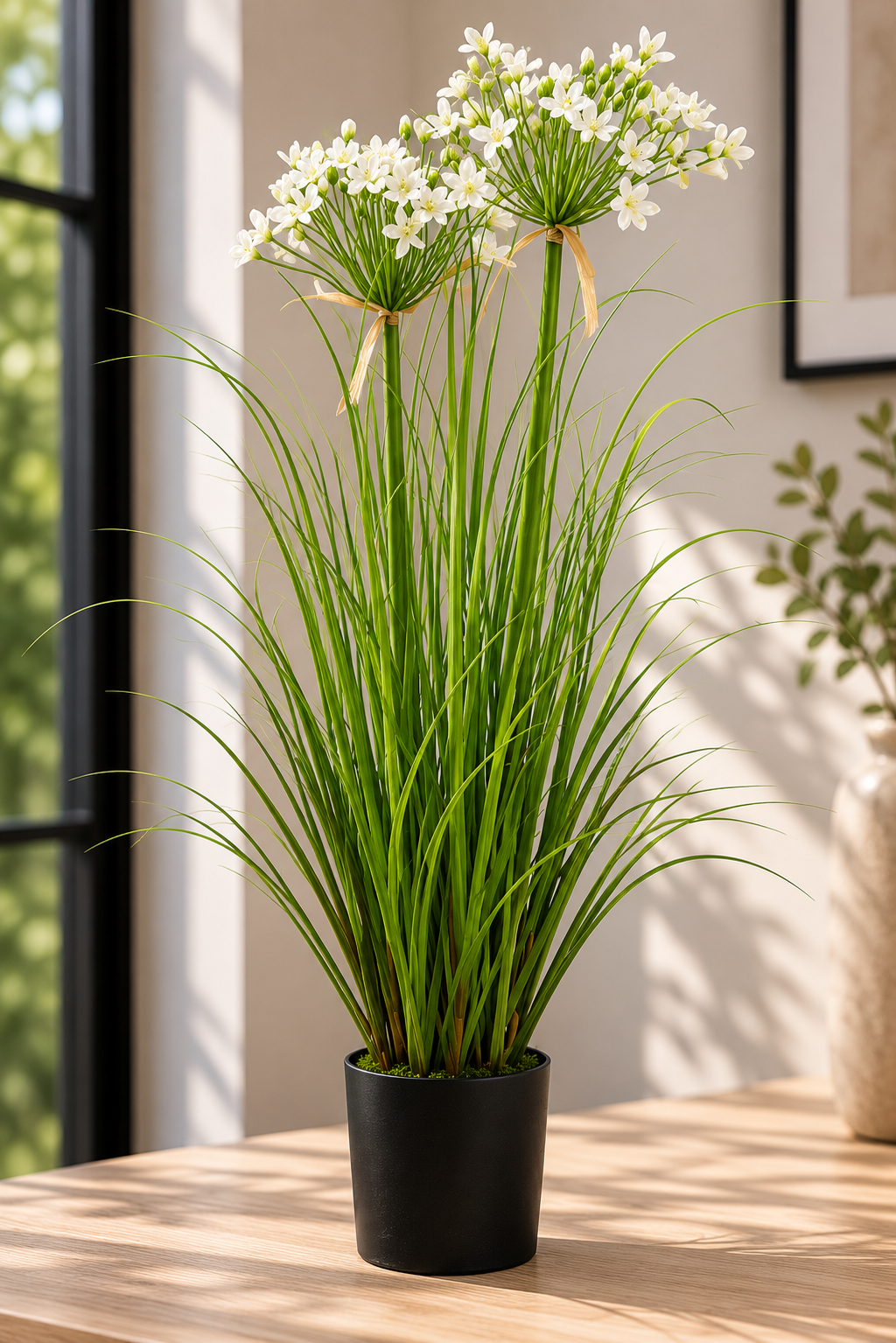Leek Flower Grass